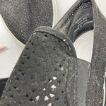 Sperry BLACK PERFORATED SLIP ON SNEAKERS Photo 3