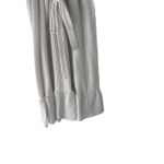 Caution to the Wind  Women's Size Medium White Ruffle Sleeve‎ Knee Dress Photo 2