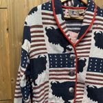 Don’t mess With Texas Dont Mess With Texas Vintage 1980s Cotton Patriotic Buffalo Cardigan Photo 3