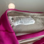Lululemon  Hot Pink High Neck Long Line Bea /Crop Top size 6 Photo 2