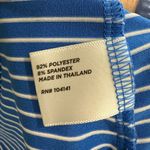 Lady Hagen  Golf Blue Striped Women's Polo Shirt Large Photo 2