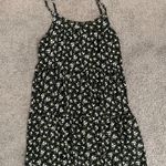 Francesca's Black Floral Babydoll Dress Photo 0