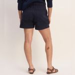 Everlane ‎ The Utility Short Organic Cotton Twill High Rise Navy Blue Size 2 Photo 1