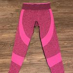 PINK - Victoria's Secret Pink Victoria’s Secret High Waist Seamless Leggings Light and Dark Pink Size Med Photo 1
