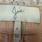 Joie  Women's White Floral Lace Overlay High Waisted Casual Mini Shorts Size 6 Photo 4