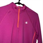 Champion  Women's Vibrant Purple and Orange Long Sleeve Athletic Shirt Size M Photo 1