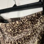 Talbots NWT  Leopard Velour Pencil Skirt Photo 6