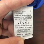 Scrubstar Supreme Stretch Electric Blue Scrub Top Size X-Small Photo 5