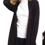 Ted Baker  London Charcoal Gray‎ Kristo Waterfall Asymmetric Cardigan Sweater 8 Photo 0