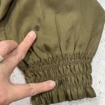 Victoria's Secret Size XS Satin Jogger Relaxed Jersey High Waist Chateau Green Photo 3