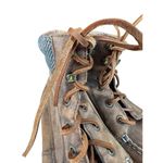 Sperry Women’s 8M Leather Lace-Up Ankle Boots Brown Herringbone Lined STS96729 Photo 8