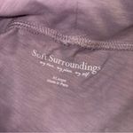 Soft Surroundings  Purple Ash Cowl Neck Sleeveless Top XL NWT Photo 3