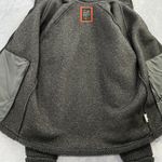 Old Navy  Teddy Sherpa Lined Fleece Jacket‎ Mens XL Dark Gray Mock Neck Full-Zip Photo 7