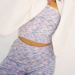 Lisa Says Gah  Harmony Tube Top Multicolor Marled Knit Stretch M Photo 0