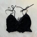 For Love & Lemons Bette Cami Top in Black Photo 2
