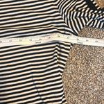 Ralph Lauren Lauren  Drop Waist Women's Dress. Black/White Top. Size Large Photo 3