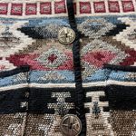 Jane Ashley Vintage 100% Cotton Aztec Southwestern Boho Jacket - Petite XL Photo 4