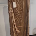 Vince  Silk Draped D-Ring Wrap Skirt Size 12 $395 Photo 2