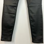 Sanctuary  Hayden Black Coated High Rise Skinny Faux Leather Pants Size 25/0 Photo 7
