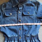 Mad For Love Denim Jumpsuit Sz Small Blue Photo 4