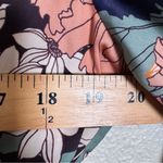 Ella Moon Green Floral Long Sleeve Mini Dress Womens M Boho Peasant Smocked NWT Size M Photo 3