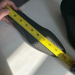 Salvatore Ferragamo Ferragamo Nero Rain microfiber wedges size 8 EUC with Box! Photo 10