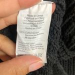 Madewell 467.  black knit scoop neck long sleeve sweater size small Photo 4