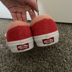 Vans Never Worn Coral and Pink Canvas and Suede Fabric Low Top Women’s Shoes Photo 4