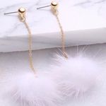 Boutique Pom Pom Earrings Photo 0