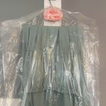 Show Me Your Mumu  Silver Sage Heather Halter Dress Size Small Photo 13