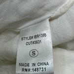 Blue Blush  WHITE EYELET JUMPSUIT CROP LENGTH 100% COTTON PREOWNED‎ Photo 7