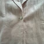 ⭐️ J. Jill Love 100% Linen Peach Jacket Blazer Button Casual Lightweight‎ 22 Size undefined Photo 4