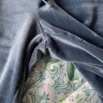 Loft EUC Blue Velvet Joggers Photo 2