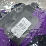 Frederick's of Hollywood Ilana Underwire Teddy NWT Purple Black Lace Lingerie Photo 5