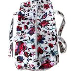 Vera Bradley Barrel Duffel Vineyard Floral Blue Magenta Photo 4