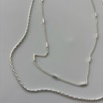 Jenny Bird NWOT  Elegant Silver Necklace Photo 2
