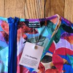 Bloomchic  NWT Womens Colored Plants Print Ruffle Trim Jumpsuit/Romper Size 22-24 Photo 3