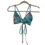 ✨Jolyn Hawaiian Floral Triangle Top✨ Green Size XL Photo 2