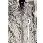 Jane Ashley  Quilted Vest Medium Gray Full Zip Photo 4