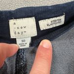 A New Day  Womens Jeans 10 Skinny Leg Dark Wash Stretch Zip Fly Stretch Ankle Zip Photo 4
