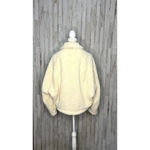 We The Free Teddy Swing Jacket Ivory Size M Cropped Button Front Cozy Casual Photo 3