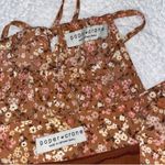 Paper Crane Floral Print Brown Skirt Set(Size Small) Photo 5