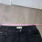 We The Free FREE PEOPLE   Black Distressed High Rise The Lasso Jeans Photo 5