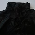 Vintage Women's‎ Black Long Sleeve Button Blouse Size 18 Formal Photo 2