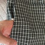 Ann Taylor  Petite classic black white houndstooth crop straight career pants 6​​ Photo 2