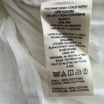 Anthropologie Pilcro white puff sleeve eyelet romper Photo 12