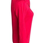 Chico's Red Cowl Neck Long Sleeve Lightweight Sweater 0 Small Minor Flaw Photo 1
