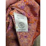 Gramicci Chambray Dress Tunic Short Boho Red Orange Cotton Casual Women's XL Photo 3