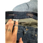 NYDJ  Boyfriend Jeans Size 2 Blue Denim Cuffed Cropped Tummy Tuck Tech Whiskering Photo 3