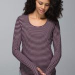 Lululemon Long Sleeve Striped Tee Photo 0